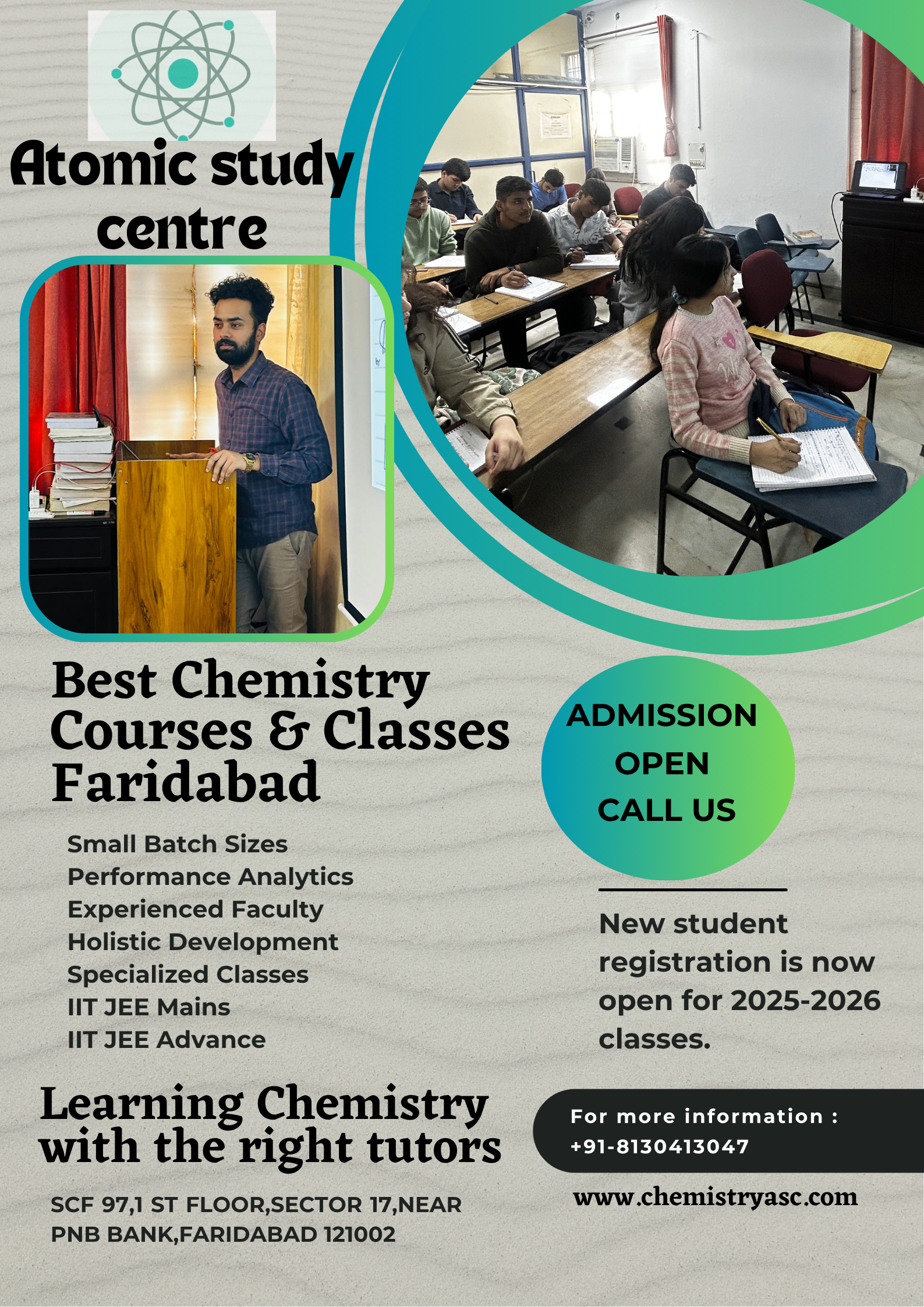 best chemistry institute in Faridabad